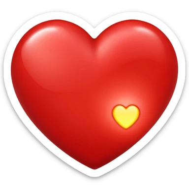 Pretty hot heart sticker