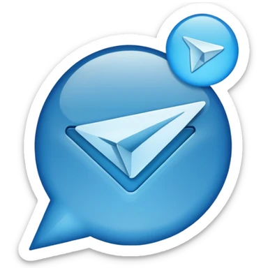 Telegram checkmark sticker