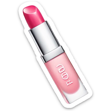 a dior lip oil sticker