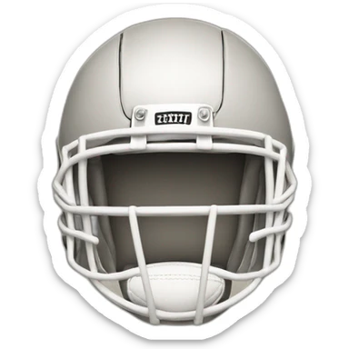 Blueprint american football sticker
