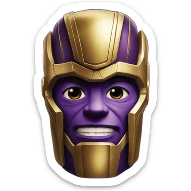 The Infinity Gauntlet sticker