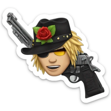 Guns n roses sticker