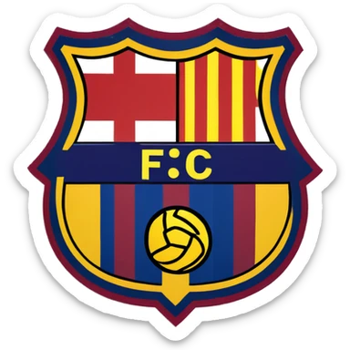 FC Barcelona escudo sticker