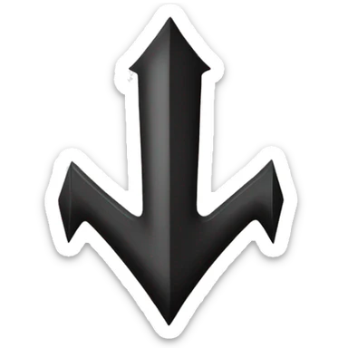 CHP amblem 6 arrow sticker