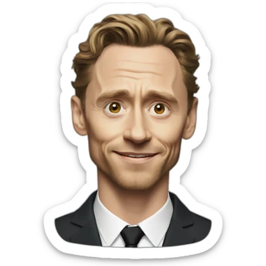Tom Hiddleston sticker