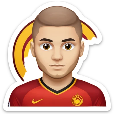 İcardi Galatasaray logolu emoji yap sticker