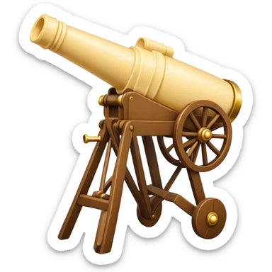 Cannon that shoots mayonnaise  sticker