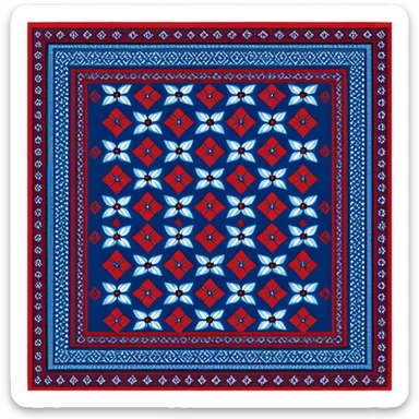 Sindhi ajrak emoji sticker