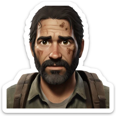 the last of us  sticker