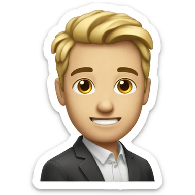 Панда с кофе sticker