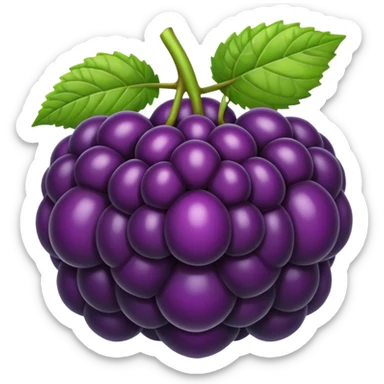 Blackberry sticker