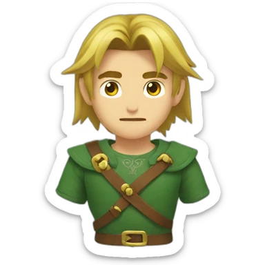 Link tears of the kingdom sticker