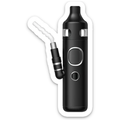 black vape sticker