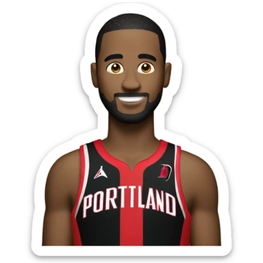 NBA Portland Trailblazers emoji  sticker