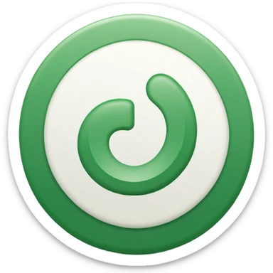 Fiverr logo, simple and recognizable, green and white color scheme, circular shape sticker