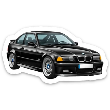 BMW e36 sticker