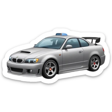 Car drifting sticker