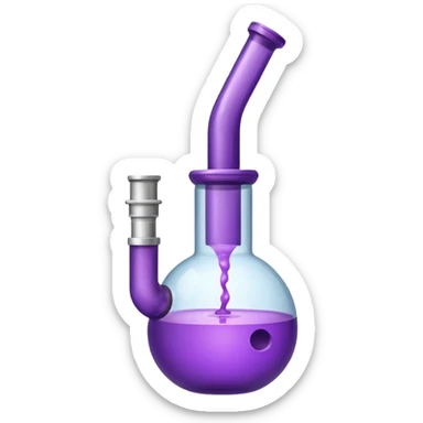 Purple Bong sticker