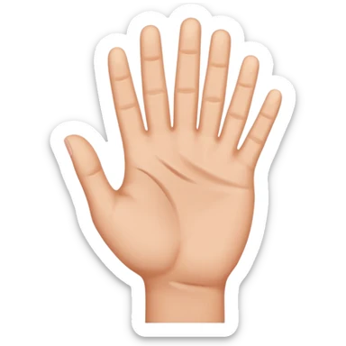 Isyarat SOS dengan tangan sticker