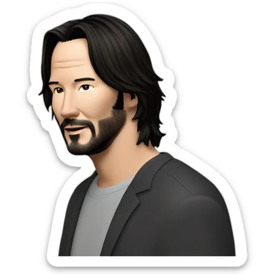 Keanu Reeves sticker