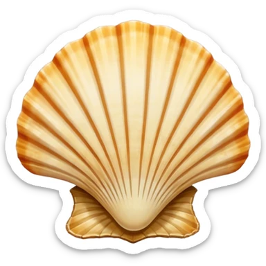 Concha camino De Santiago sticker