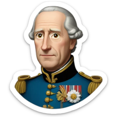 Charles III sticker