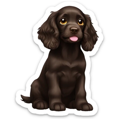 puppy Boykin spaniel sticker