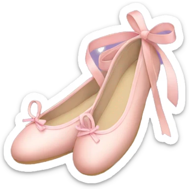 Ballerina shoes  sticker