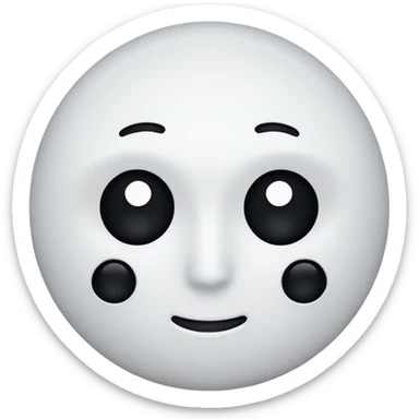 Die one face up sticker