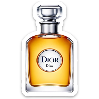 Dior parfum sticker