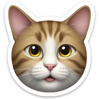 Quantum Cat Emoji sticker