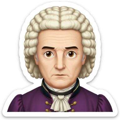 John Byron, grandfather of Lord Byron, born 1723 sticker