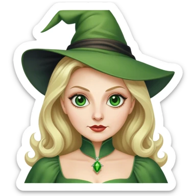 Wicked witch of the west glinda dorothea Audrey  sticker