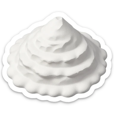 fine loose pile bright white chalky powder airy soft texture uneven natural edges matte surface mineral feel sticker