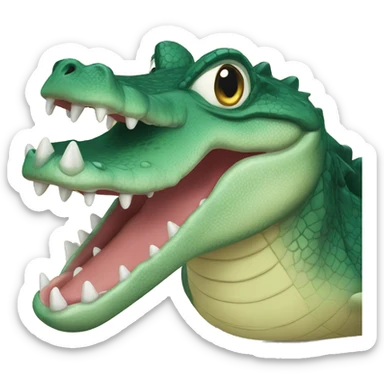 Croc mou sticker