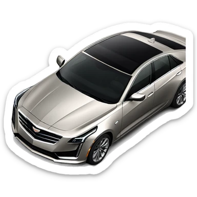 Black Cadillac ct5 sedan sticker