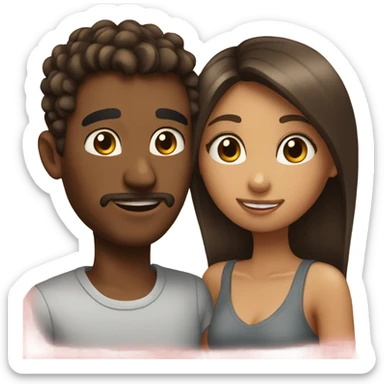 Boyfriend and girlfriend  sticker