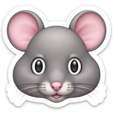 Mouse face 🐭 sticker