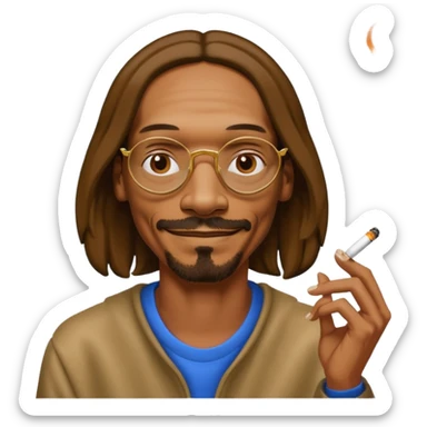 Snoop dog high sticker