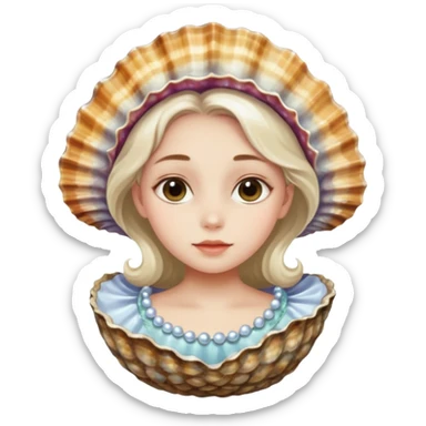 Disney Alice in Wonderland Young Oyster sticker