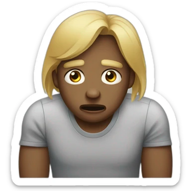 qwerty cries that his family abandoned him sticker