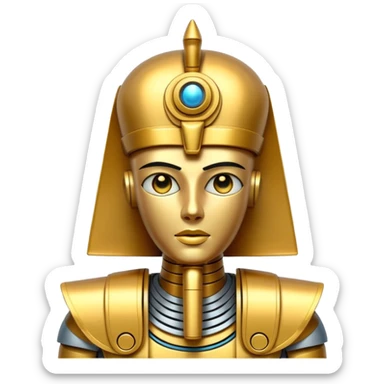Pharaoh Robot sticker