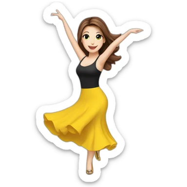 Nancy Ajram dancing sticker