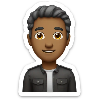 person with attitude  sticker