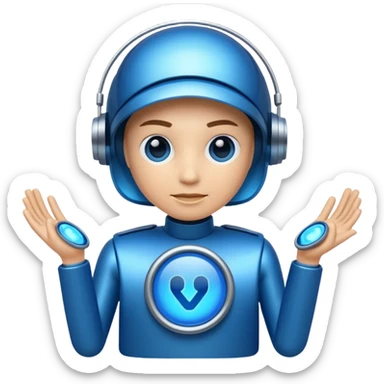 it shall more look like an AI analytics agent sticker