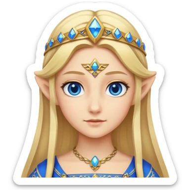 Zeldaclhas royal sticker