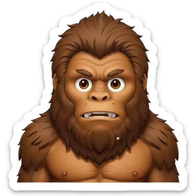 Bigfoot sticker