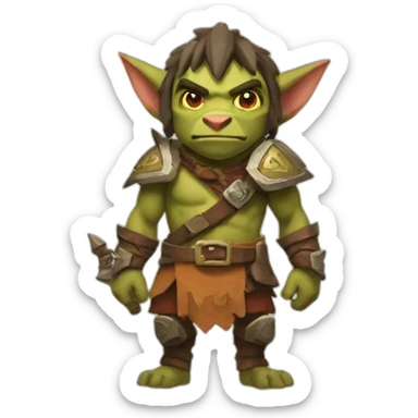Bokoblin zelda sticker