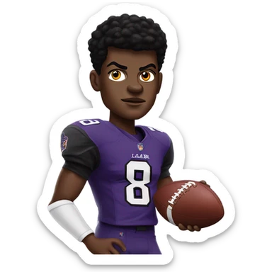 Lamar Jackson  sticker