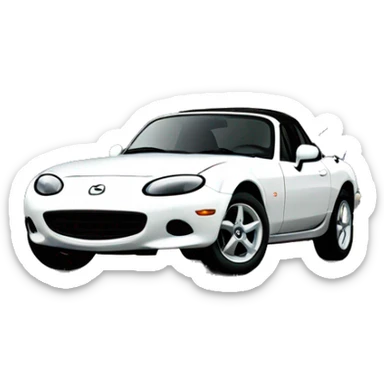 Mazda Miata Hardtop sticker